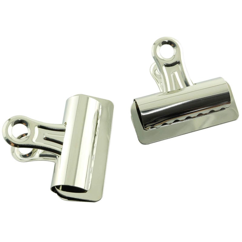 Aylbcz Longdex Bulldog Clip 4PCS 75mm/3Inch Alloy Bulldog Grip Clip for Photos Maps Papers Bills - Image 2
